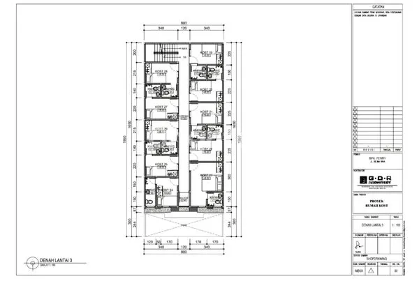 image RUMAH KOST BARU 38 KAMAR TIDUR DI TANJUNG DUREN 5 LANTAI (4)