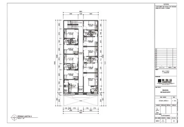 image RUMAH KOST BARU 38 KAMAR TIDUR DI TANJUNG DUREN 5 LANTAI (5)
