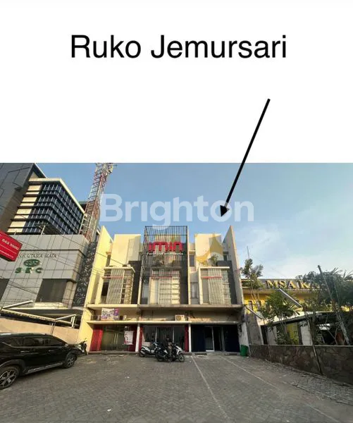 image RUKO 3 LANTAI DI 0 JALAN JEMURSARI, DEKAT RA MATA/HOTEL IBIS STYLE (SKRG HOTEL SOUTHERN) , SIAP PAKAI (1)