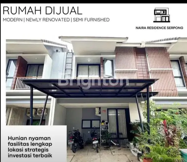 image JUAL RUMAH MINIMALIS 2 LANTAI NAIRA RESIDENCE SERPONG BSD (1)