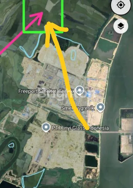 image TANAH LOKASI GANDENG PT. FREEPORT GRESIK (1)