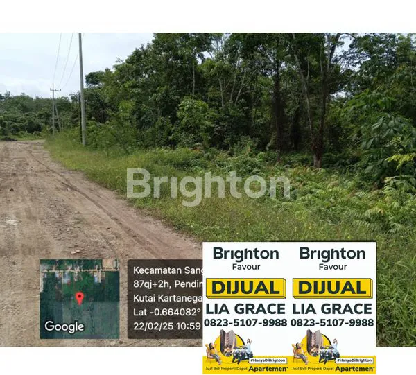 image TANAH SMPING SUNGAI DIJUAL DI SANGA- SANGA (1)