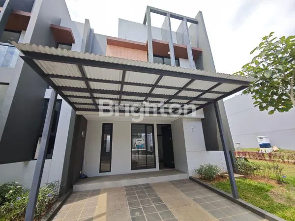 RUMAH MYZA BREEZY BSD, KONSEP RUMAH MODERN MILLENIAL