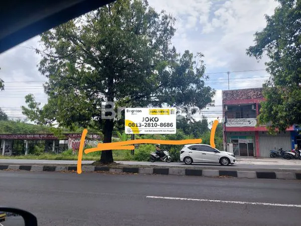 TANAH STRATEGIS PINGGIR JALAN RAYA SOLO JOGJA