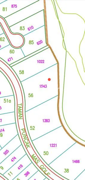 image TANAH KAVLING VIEW GOLF DI NORTHRIDGE GOLF SENTUL CITY (3)