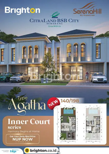 Gambar Property JUAL RUMAH PESAN BANGUN TYPE AGATHA DI CITRALAND BSB CITY - SERENA HILLS