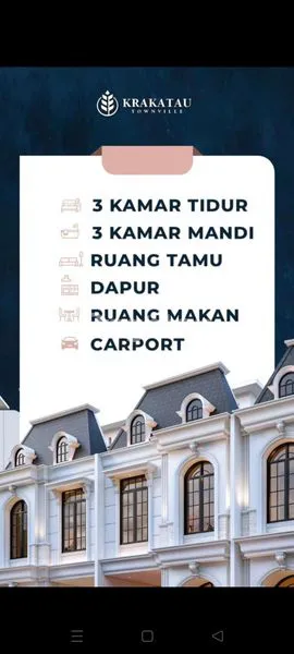 image VILLA KRAKATAU TOWNVILLE 2 1/2 TINGKAT DAERAH KRAKATAU, DI PULO BRAYAN DARAT 2, MEDAN TIMUR (4)