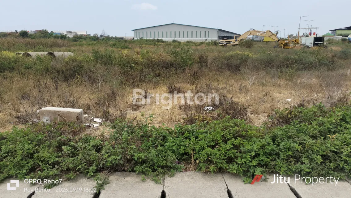 Gambar Property JUAL MURAH TANAH, COCOK UNTUK GUDANG ATAU TEMPAT USAHA NOL JALAN RAYA KENJERAN UNDER PRICE