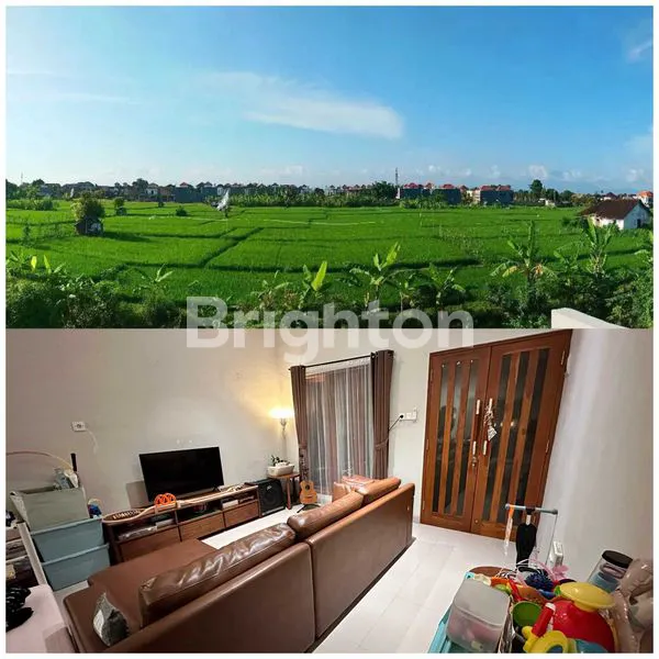 image RUMAH CANTIK 2 LANTAI DALAM CLUSTER ONE GATE SECURITY SYSTEM, 2 KAMAR TIDUR VIEW SAWAH ABADI YANG SANGAT INDAH DARI LANTAI 2. LINGKUNGAN MEWAH, AMAN, NYAMAN DAN ASRI DI KESIMAN DENPASAR TIMUR (3)