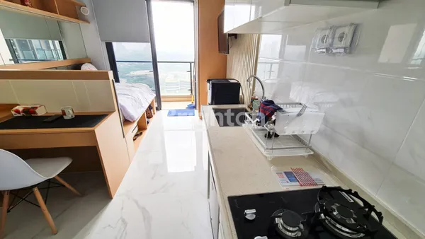 image SKY HOUSE BSD APARTMENT STUDIO FULL FURNISH LANTAI TINGGI (1)