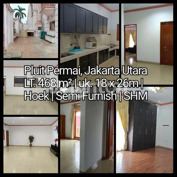 image RUMAH HOEK MEWAH PLUIT PERMAI, BEBAS BANJIR DAN SEMI FURNISH (1)