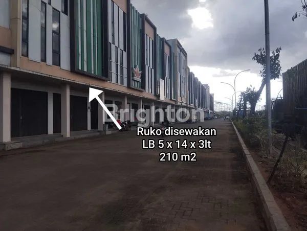 RUKO LUAS 3 LT BORNEO BISNIS ICON TRAN KALIMANTAN