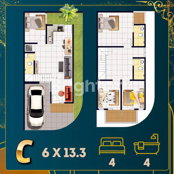 image RUMAH NEW GRESS AMERICAN STYLE DENGAN LOKASI PREMIUM DEKAT RAYA MERR, TOL WARU JUANDA, PANDUGO, MEDOKAN, GUNUNGANYAR (2)