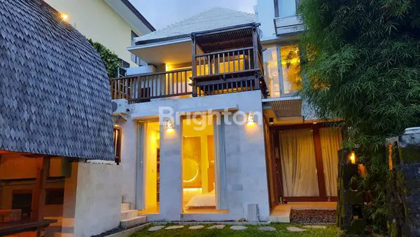 DIJUAL VILLA RIVERSIDE DENGAN SUASANA SEPERTI DI UBUD BERADA  DI KOTA DENPASAR