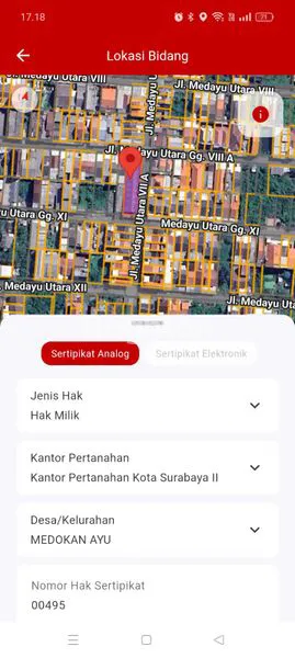 Gambar Property GUDANG DIJUAL MEDOKAN AYU UTARA