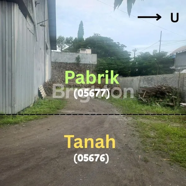 PABRIK DENGAN LAHAN LUAS BERADA DI DALAM KAWASAN INDUSTRI CANDI DI SEMARANG