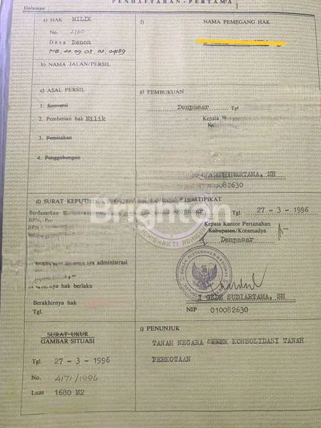 image TANAH DIJUAL TERLETAK DI PINGGIR JALAN TUKAD BADUNG, RENON, DENPASAR COCOK UNTUK BANGUN RUMAH, KANTOR DAN RUKO (7)