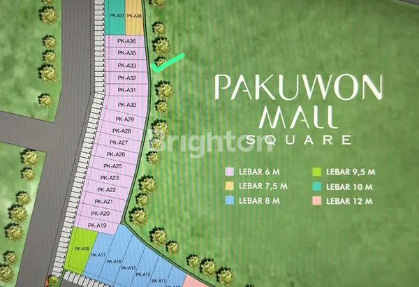 TANAH PAKUWON SQUARE SIAP BANGUN KOMERSIAL AREA SURABAYA BARAT DEKAT PTC