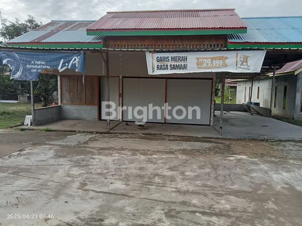 JANGKANG 1 KECAMATAN KUBU TANAH LUAS DAN BANGUNAN TOKO TEPI JALAN