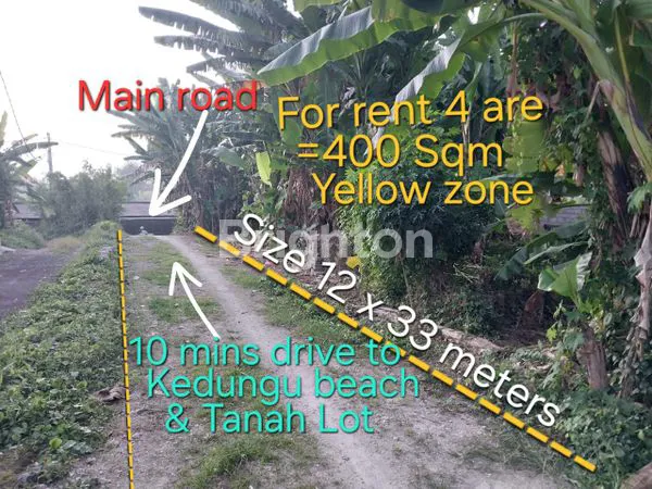 LAND FOR RENT ( LEASEHOLD ) IN KEDUNGU , TABANAN