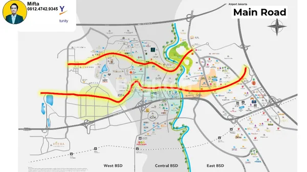image DIJUAL TANAH KAVLING EKSKLUSIF DI WEST VILLAGE BSD – LOKASI STRATEGIS, AMBIENCE PREMIUM! (2)