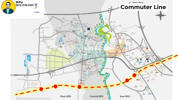 image DIJUAL TANAH TINGGAL 1 KAVLING STRATEGIS DI ICE BSD CITY – LUAS 7.303 M², SIAP BANGUN GEDUNG 25 LANTAI, LOKASI PREMIUM! (2)