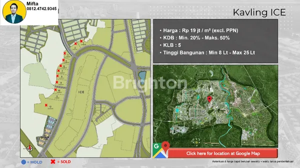 image DIJUAL TANAH TINGGAL 1 KAVLING STRATEGIS DI ICE BSD CITY – LUAS 7.303 M², SIAP BANGUN GEDUNG 25 LANTAI, LOKASI PREMIUM! (7)