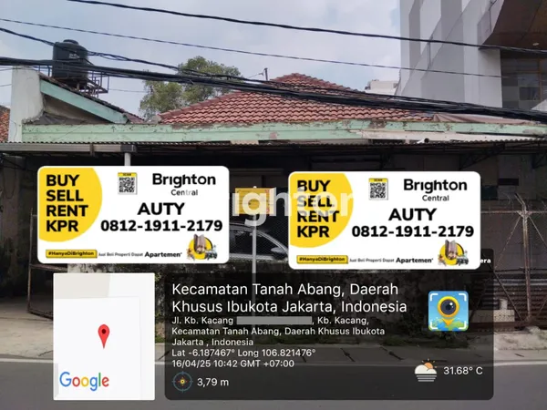 image HIDDEN GERM, DI PUSAT KOTA RUMAH SIAP JUAL DI KEBON KACANG, LOKASI STRATEGIS (1)