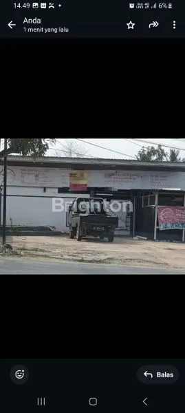 JUAL RUKO  LOKASI STRATEGIS  1,5 M   NEGO