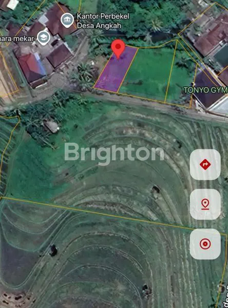 TANAH  HOEK DI TABANAN ,BALI. COCOK UTK VILLA.