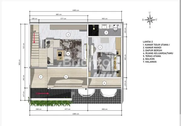 image RUMAH BARU 3LANTAI KT 3+1 DI AREA PREMIUM DI PANJER DENPASAR SELATAN BALI. (5)