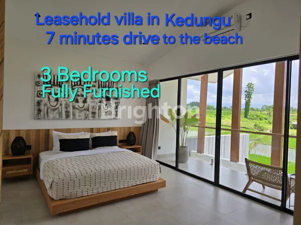 LEASEHOLD  VILLA IN TABANAN , 2000 METERS FROM  KEDUNGU BEACH ( 5 -7 MINUTES DRIVE )