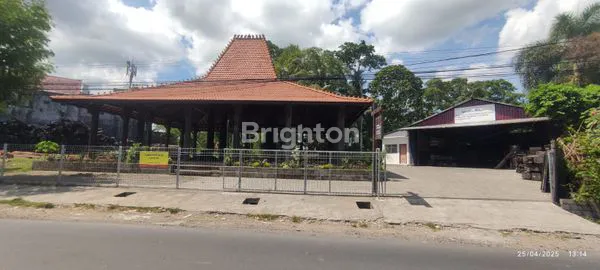 TANAH SELUAS 3,875M² DI PINGGIR JALAN RAYA BY PASS TANAH LOT – COCOK UNTUK GUDANG ATAU RUKO