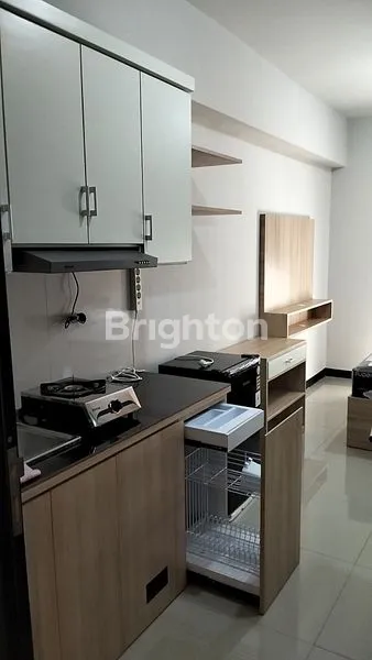 BARU APARTEMEN STUDIO FURNISHED LANTAI 9 AMEGA CROWN DEKAT UPN, PELAYARAN, TAMBAKOSO