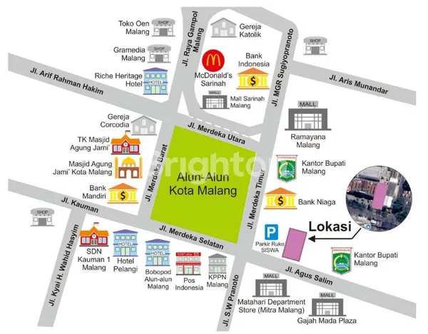 image GEDUNG STRATEGIS DI JANTUNG KOTA MALANG (3)