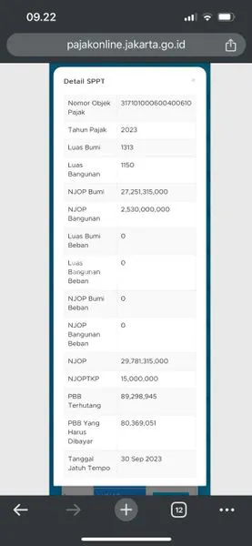 image RUMAH TUA JUAL HITUNG TANAH / LAHAN DI DAERAH PALMERAH BARAT RAYA (7)