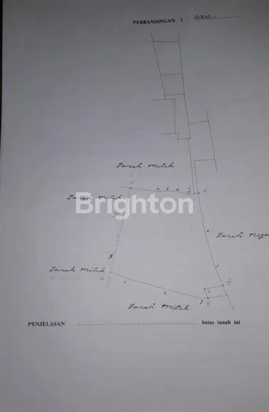 TANAH DISEWAKAN DI KEDONGANAN