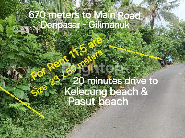 LEASEHOLD LAND (TANAH DIKONTRAKKAN ) DI TABANAN , BALI .