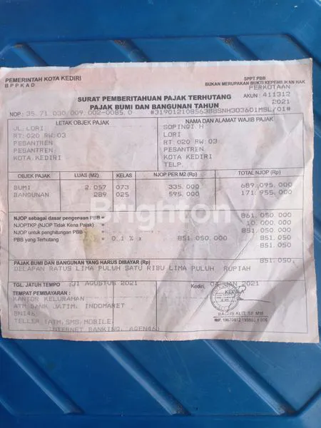 image RUMAH HITUNG TANAH DI PESANTREN KOTA KEDIRI (8)