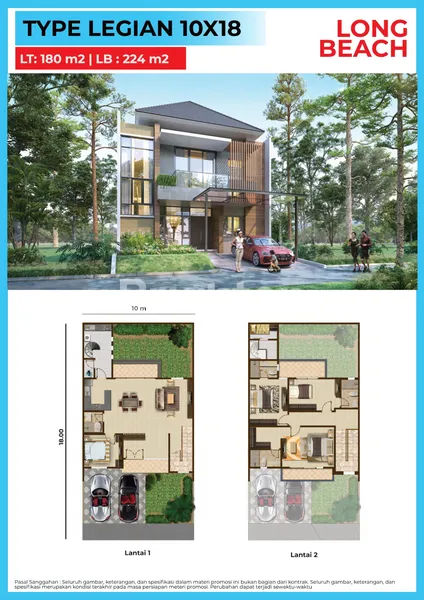 image RUMAH CANTIK DI KAWASAN ELITE PIK CLUSTER LONGBEACH  (2)