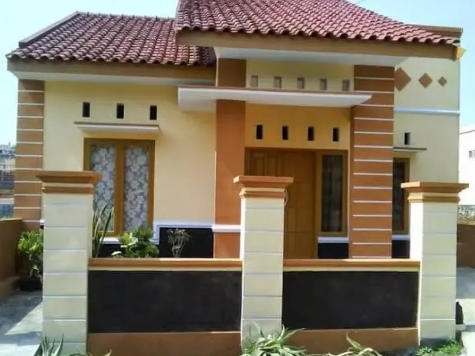 warna cat rumah bagian luar cream