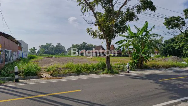 TANAH PEKARANGAN BAGUS,AREA STRATEGIS  DAN  ISTIMEWA JL RAYA PAKEM - PRAMBANAN ,KALASAN SLEMAN