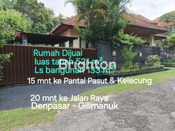 VILLA DIJUAL DI SELEMADEK TIMUR , TABANAN .