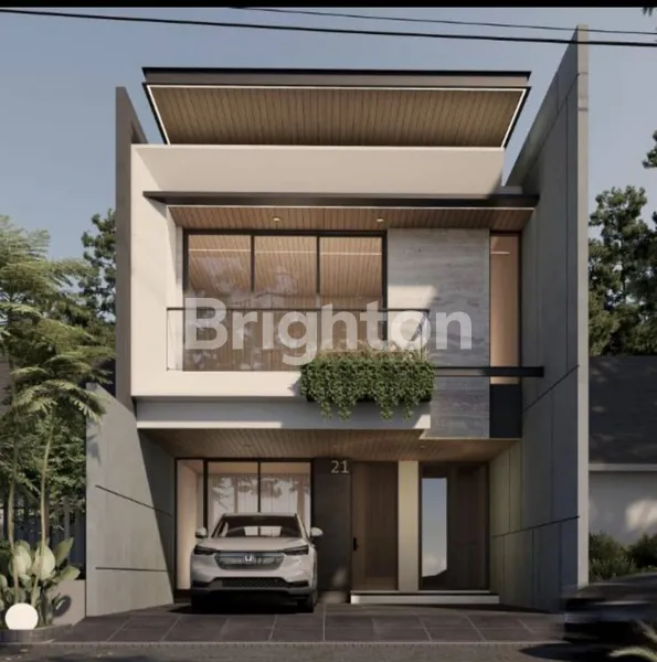 image RUMAH BARU MODERN MINIMALIS BARU DI MANYAR DEKAT PAKUWON CITY DAN GALAXY MALL (1)