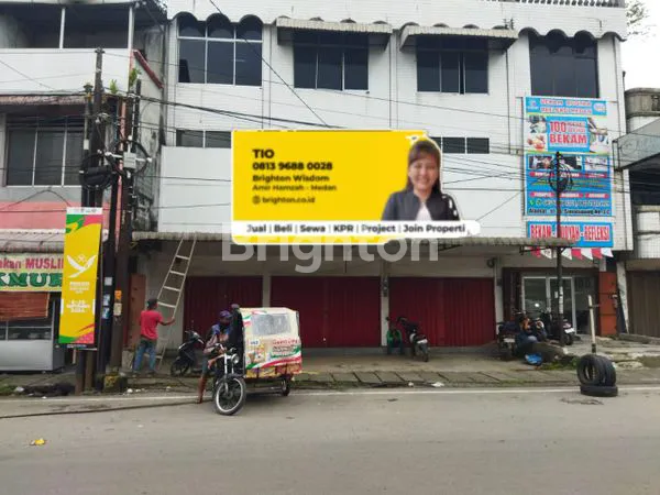 image SUPER DUPER CUAN RUKO 3 GANDENG 3 TINGKAT DI PINGGIR JALAN RAYA PINANG BARIS MEDAN (1)