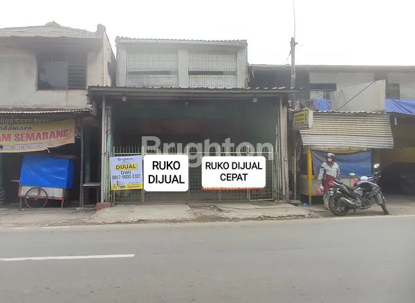 RUKO 2 LANTAI STRATEGIS DI JALAN RAYA UTAMA PASAR KEMIS, TANGERANG.