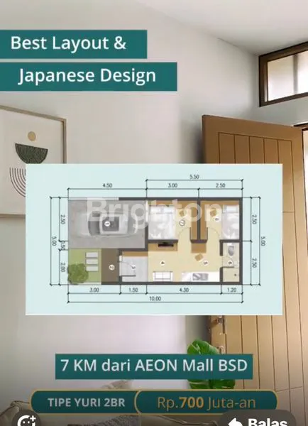 image DIJUAL RUMAH CISAUK SPRING HILL LAGON  (7)