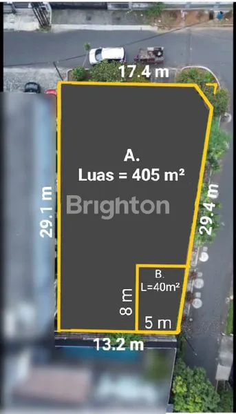 image RUMAH TUA CILANDAK 405M² HOEK HITUNG TANAH SAJA SERTIFIKAT SHM DI CILANDAK JAKSEL (4)