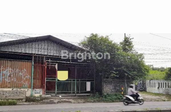 GUDANG PINGGIR JALAN RAYA PARUNG -BOGOR  STRATEGIS