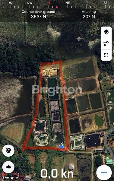 TAMBAK AKTIF PRODUKTIF DENGAN LUAS 20.000 METER DI BARRU MAKASAR